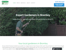 Tablet Screenshot of greenntidy.com